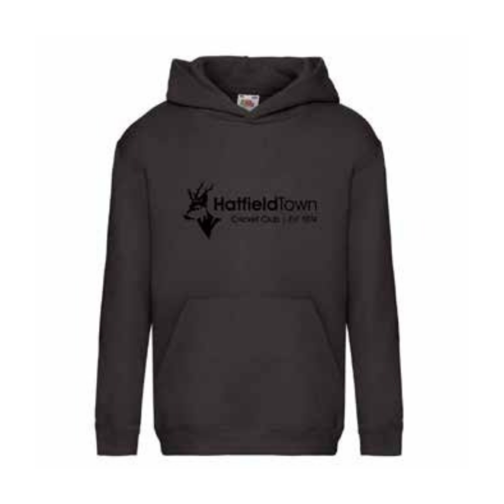 Htcc HTCC – Adults Plain Black Premium Hoodie - Media & MGMT Print